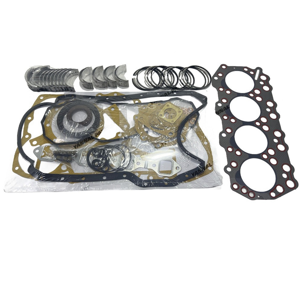 S4Q S4Q2 S4Q2-T Overhaul Re-Ring Kit Compatible with Mitsubishi Engine TEREXS Excavator Replacement