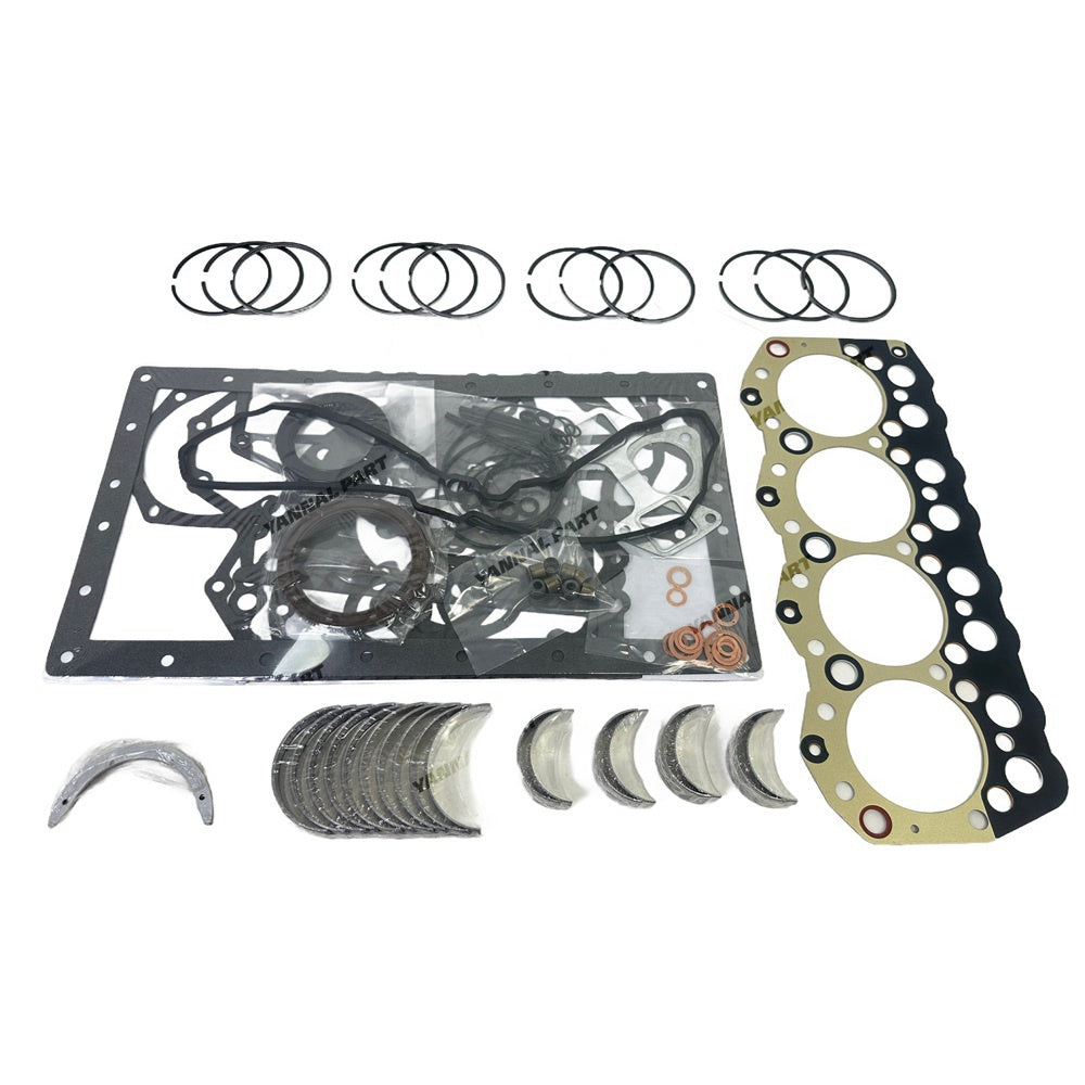 S4S Overhaul Re-Ring Kit Rings 34417-11011 (2.5H*2.0 * 4.5mm) 32A94-00010 Compatible with Mitsubishi S4S Engine MGP45SE MGP45E Generator F18B F18C Forklifts