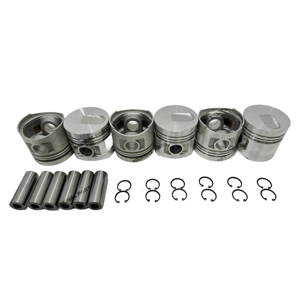 For Mitsubishi S6E2 Piston and Ring,Liner Kit fit Mitsubishi Forklift S6E2 98mm Diesel Engine parts