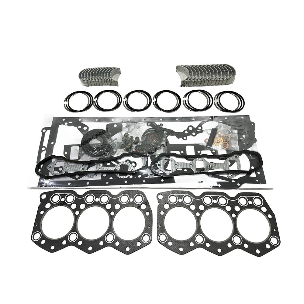 Good Quality S6E2 Piston Rings + Gasket Kit + Engine Bearing For Mitsubishi S6E2 98mm