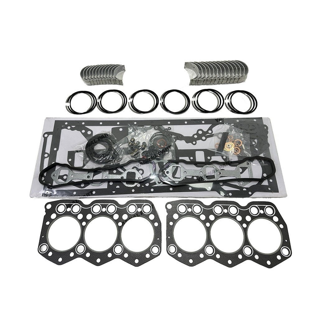 Good Quality S6E2 Piston Rings + Gasket Kit + Engine Bearing For Mitsubishi S6E2 98mm