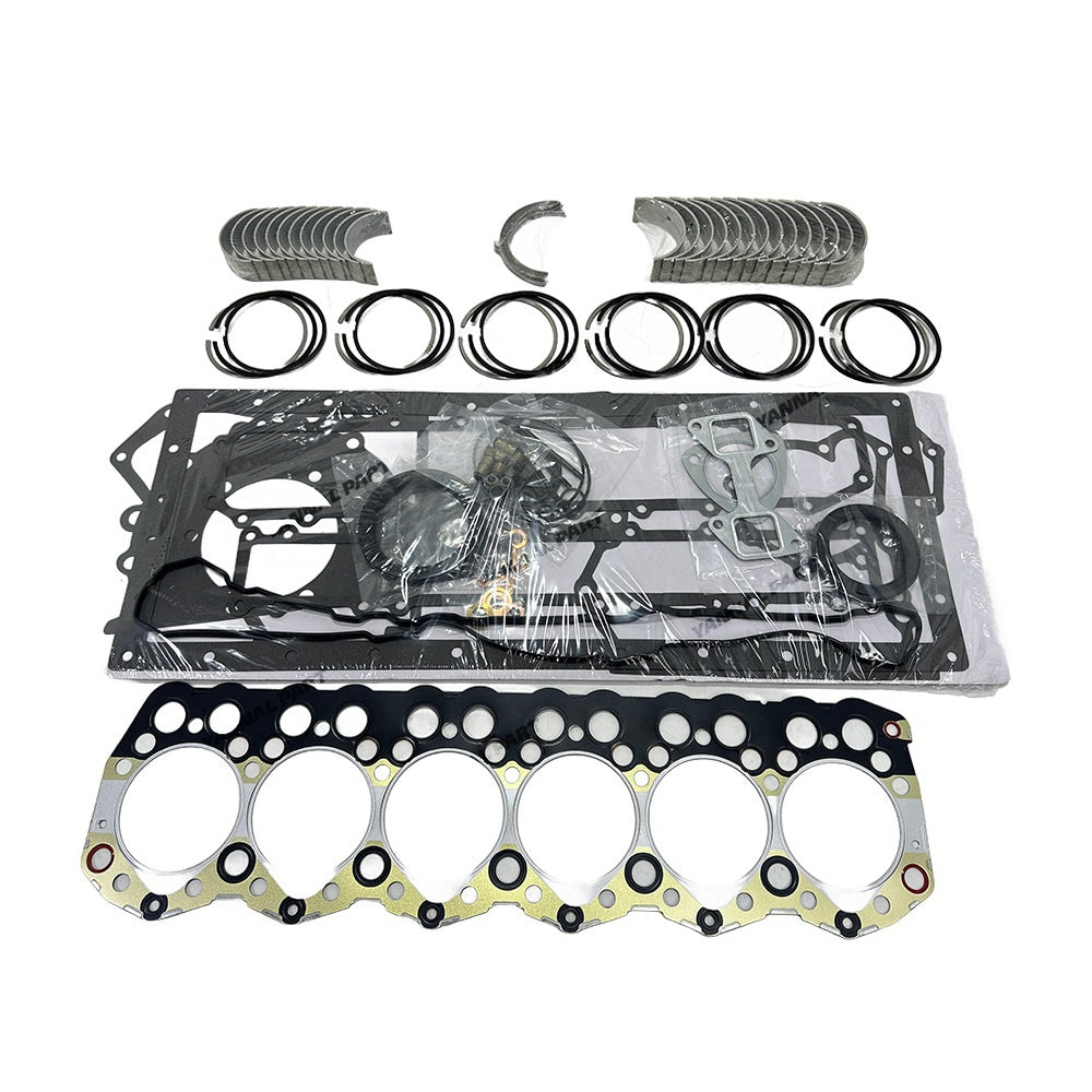 S6SD S6S Overhaul Kit For Mitsubishi Engine Piston Ring Gasket Bearing Set