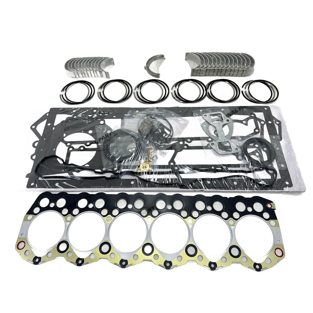 S6SD S6S Overhaul Kit For Mitsubishi Engine Piston Ring Gasket Bearing Set