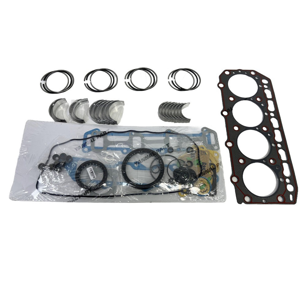 TK486 Full Gasket Kit & Bearing & Piston Ring Set For Yanmar Engine Parts