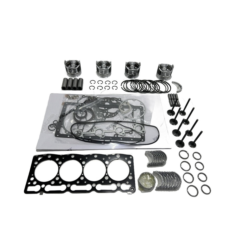 For Kubota V1305 V1305-B Overhaul Rebuild Kit without Cylinder Liners