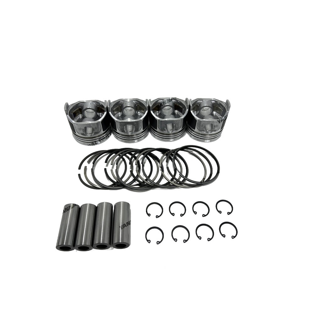 V1505 Overhaul Kit Piston W Rings Liner Set For Kubota V1505D V1505T Engine