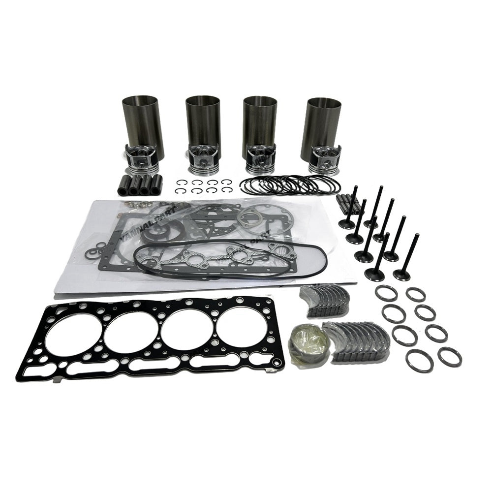 For Kubota V1505 V1505T Overhaul Rebuild Kit STD Engine For Bobcat Excavator Repair Part