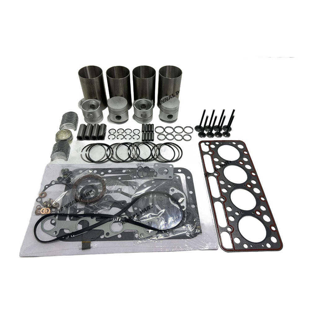 V1501 Overhaul Rebuild Kit Replacement For Kubota V1501 Engine L345 L2602 L2602DT L2802 L2802DT L3202 L3202DT Tractors Piston 15221-21111