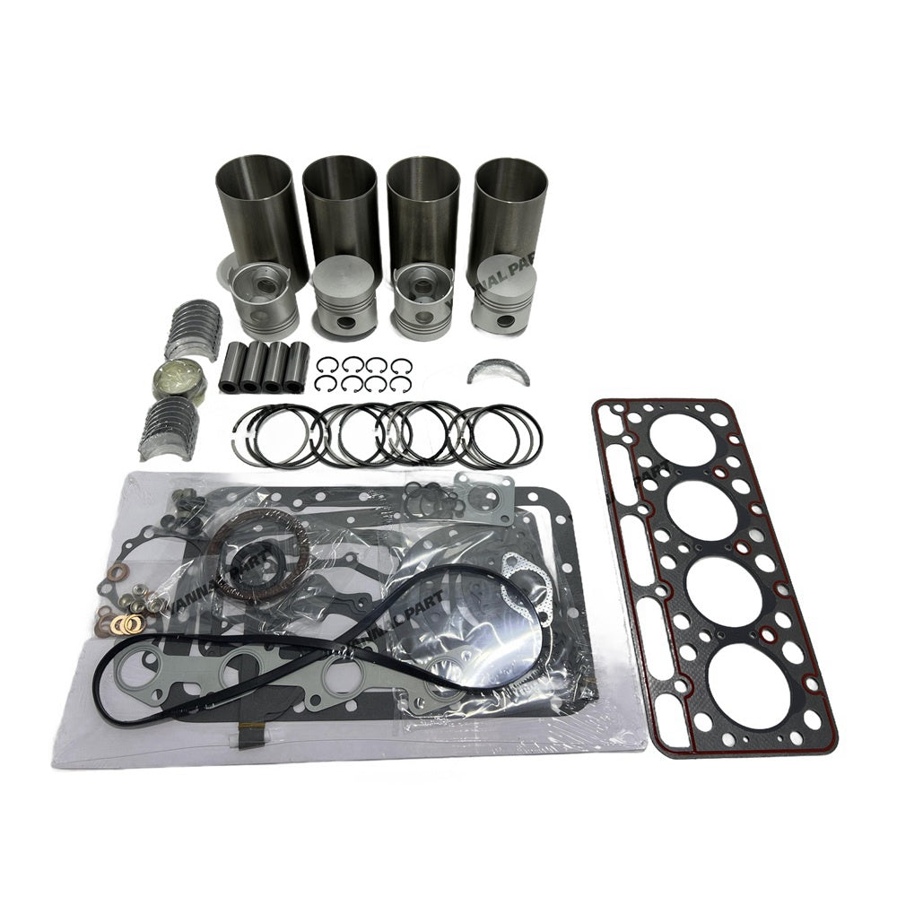 V1501 Overhaul Rebuild Kit STD 76mm For Kubota Engine L345 L2602 L2802 L3202 L1500 L1501 Tractor B2910 B7820 L345 KX91-2 KH90 Excavator