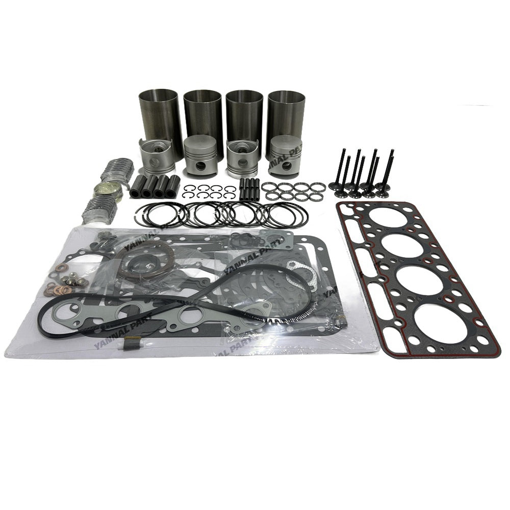 V1501 Overhaul Rebuild Kit 15221-21111 1522121111 Fits For Kubota V1501 Engine L345 L2602 L2602DT L2802 L2802DT L3202 L3202DT Tractors