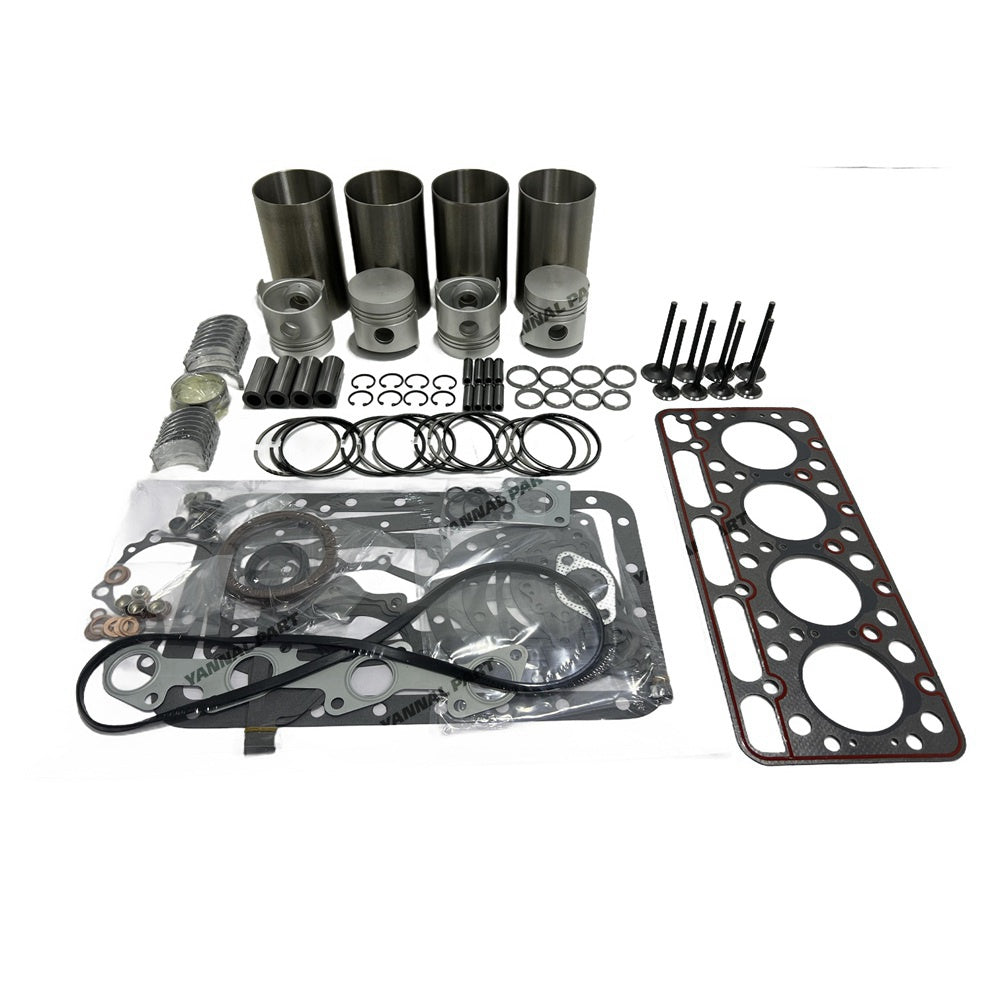 V1501 Overhaul Rebuild Kit 15221-21111 1522121111 Fits For Kubota V1501 Engine L345 L2602 L2602DT L2802 L2802DT L3202 L3202DT Tractors