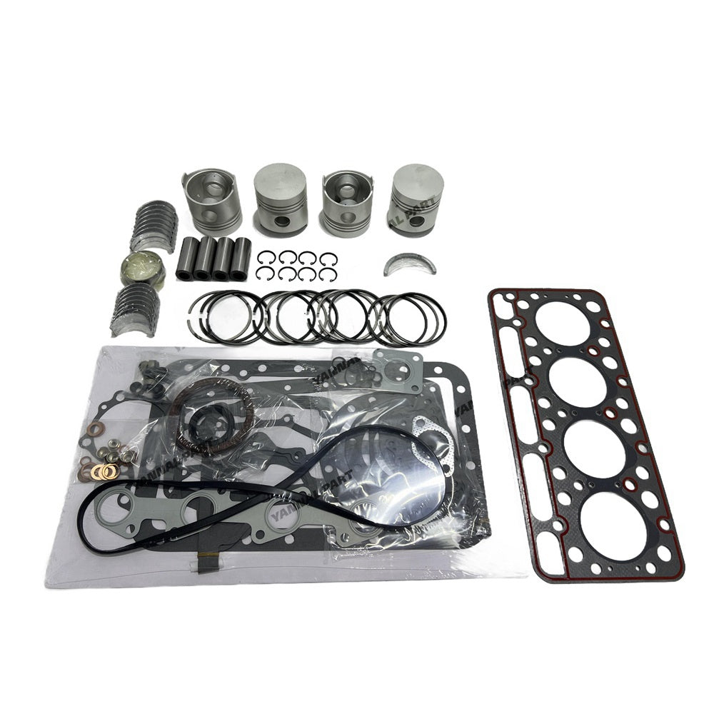 V1502 Engine Overhaul Rebuild Kit For Kubota RX3600 L2050DT L235DT Piston Ring