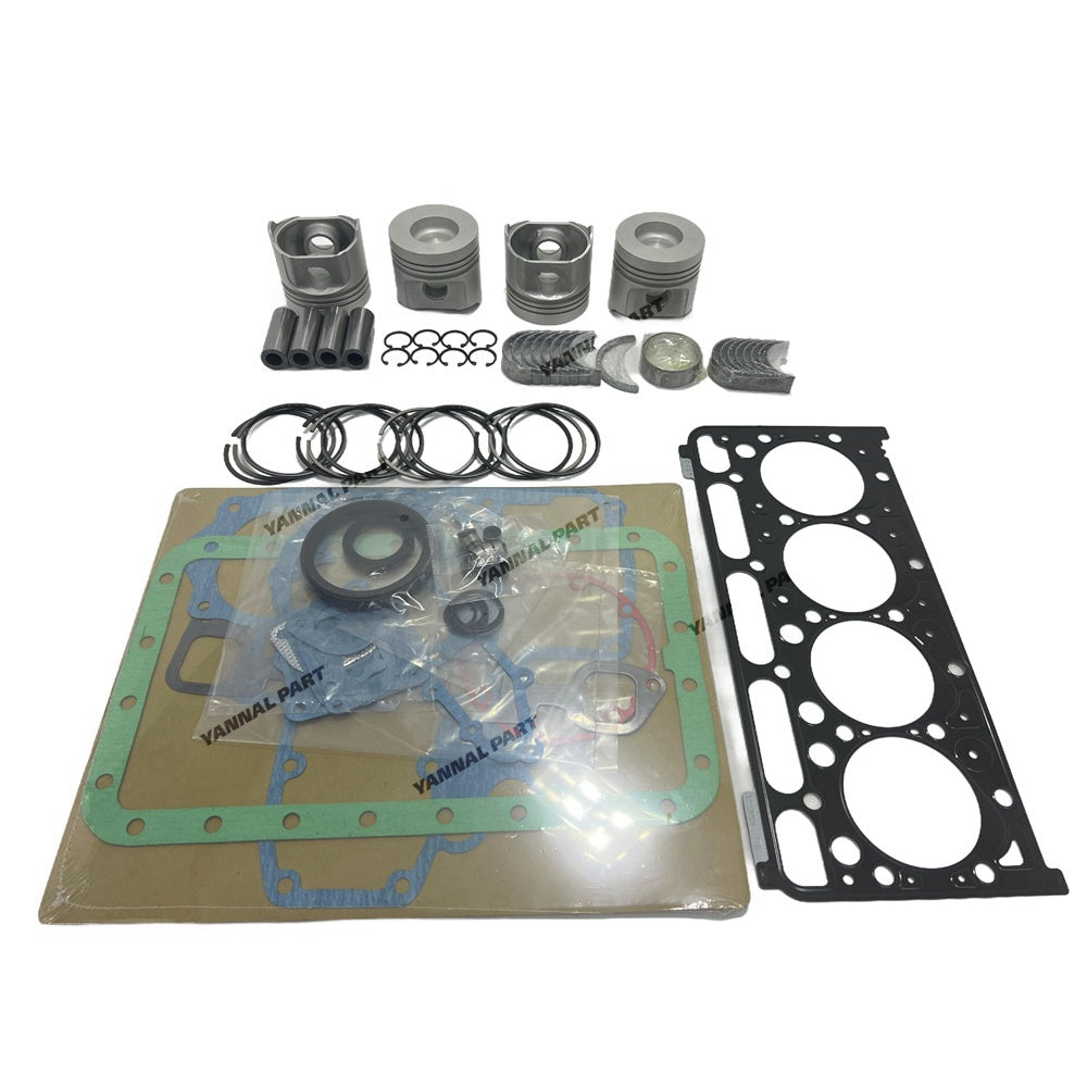 V2203 Engine Overhaul Rebuild Kit (No cylinder liner and valve) Combustion Chamber 40mm For Kubota V2203-DI V2203 V2203T V2203E V2203B Engine For Bobcat 337 331 334 341 Excavator 1G796-21112