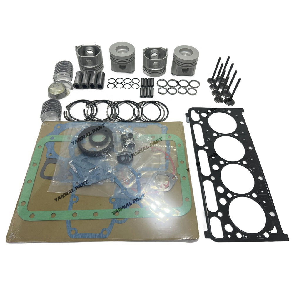 Overhaul Rebuild Kit Fits For Kubota V2203 IDI Indirect Injection Engine Bobcat 753 763 Skid Steer 331 334 335 337 341 430 435 E42 E45 E50 Excavator