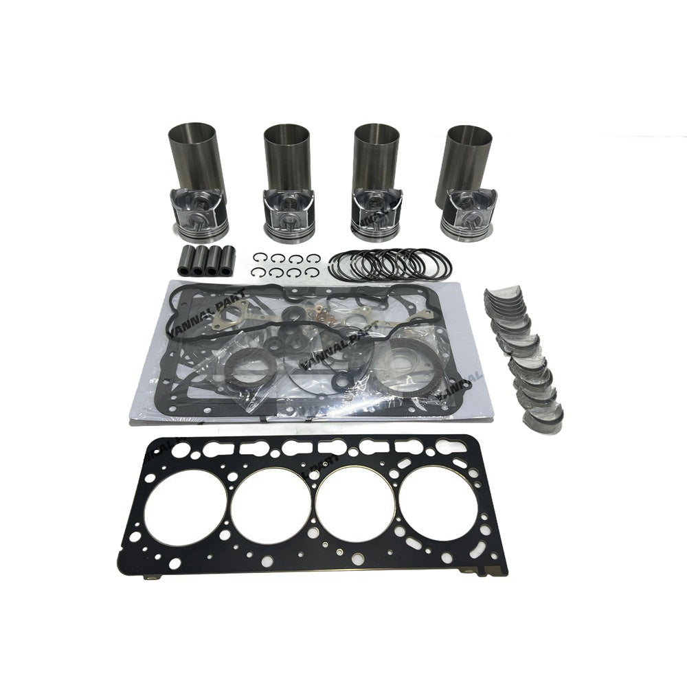 V3800 Overhaul Rebuild Kit(not included Valves kit) Compatible with Kubota V3800 V3800T V3800-DI-T Engine M8540 M8560 M9540 M9960 Tractors