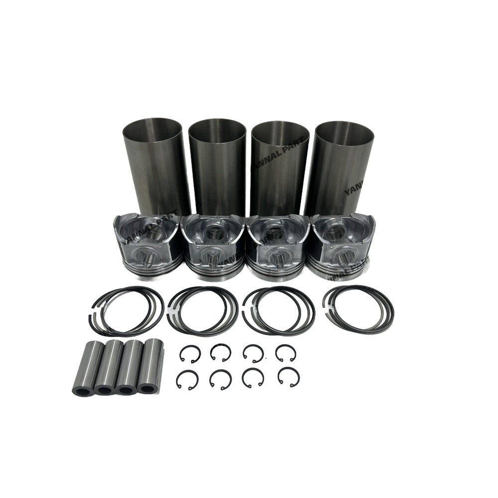 C3.8 Piston With Rings Liner Set For Caterpillar Loader 272D2 297D2 299D2 299D3
