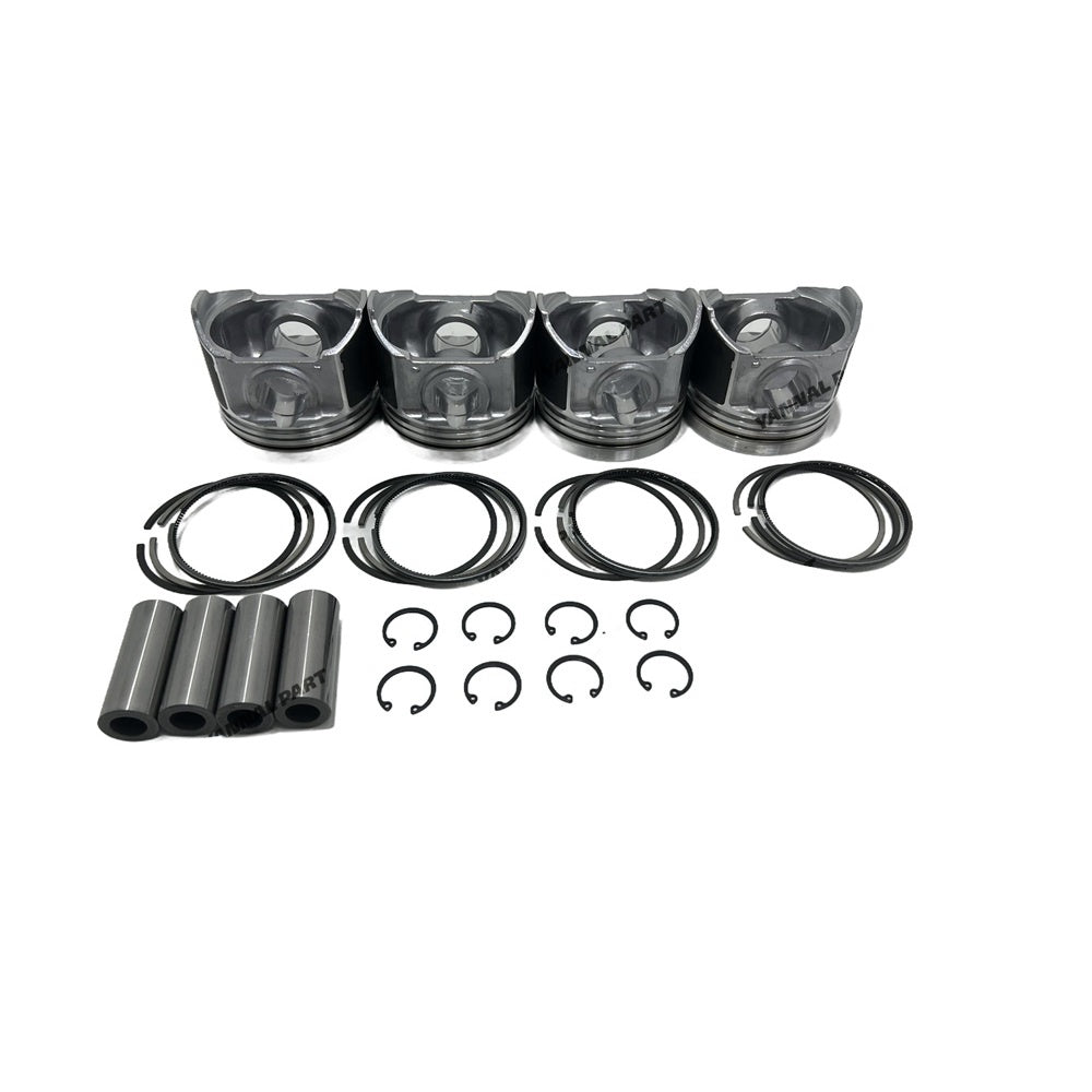 C3.8 DIT Piston Kit With Ring Set Kit For Caterpillar Engine 272D 236D Loader