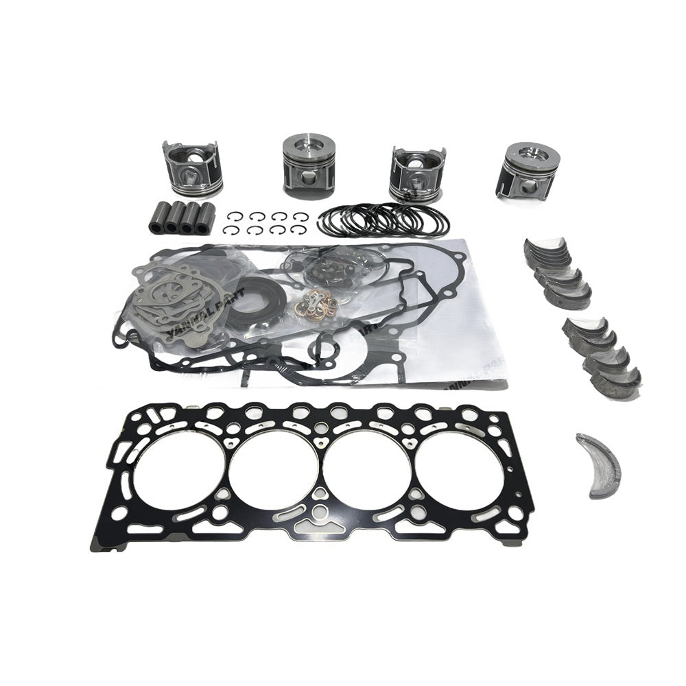 V3307 Overhaul Rebuild Kit For Kubota V3307T M6040 Tractor Bobcat S630 T650 S65