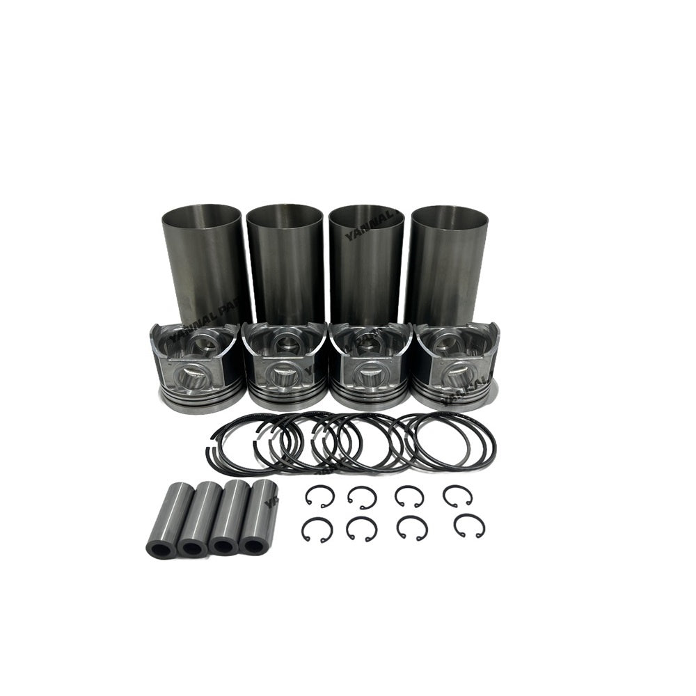 V3600 Piston Rings Cylinder Liner Set For Kubota V3600 V3600-T V3600-E3B Engine