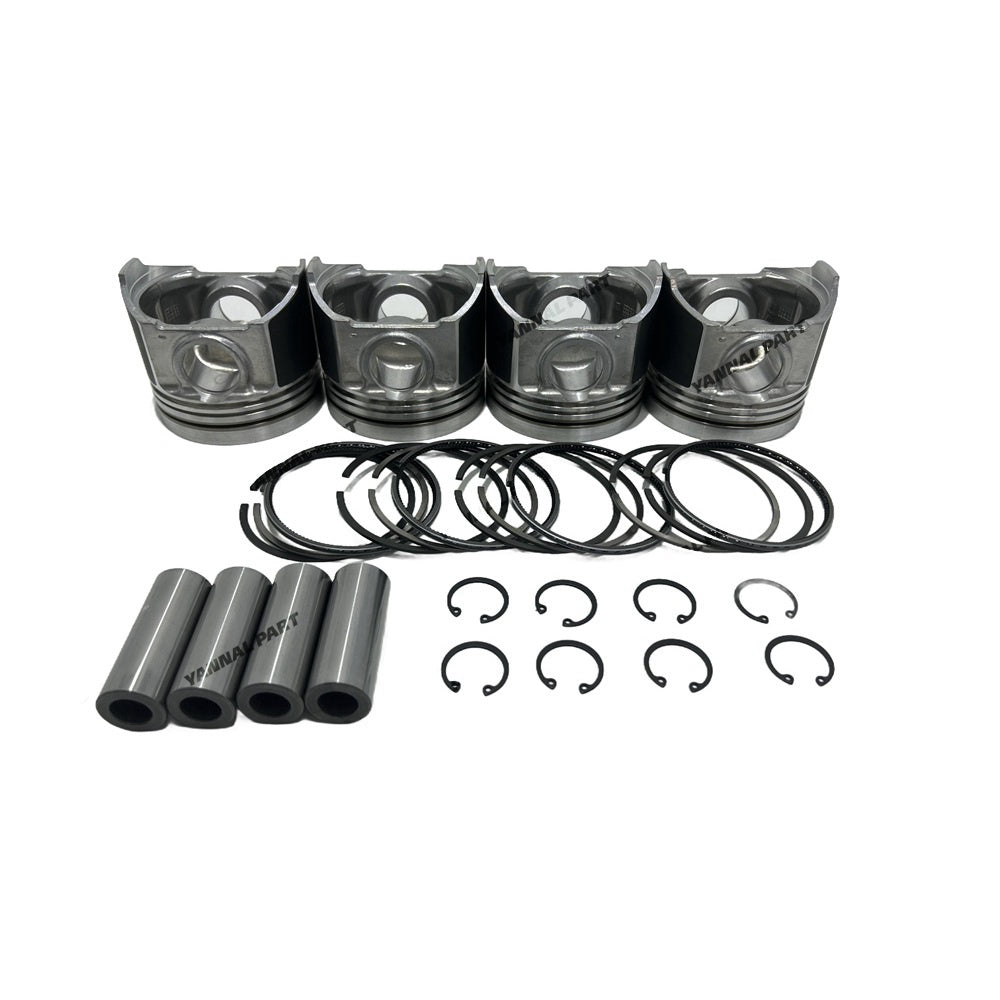 V3600 Piston Rings Cylinder Liner Set For Kubota V3600 V3600-T V3600-E3B Engine