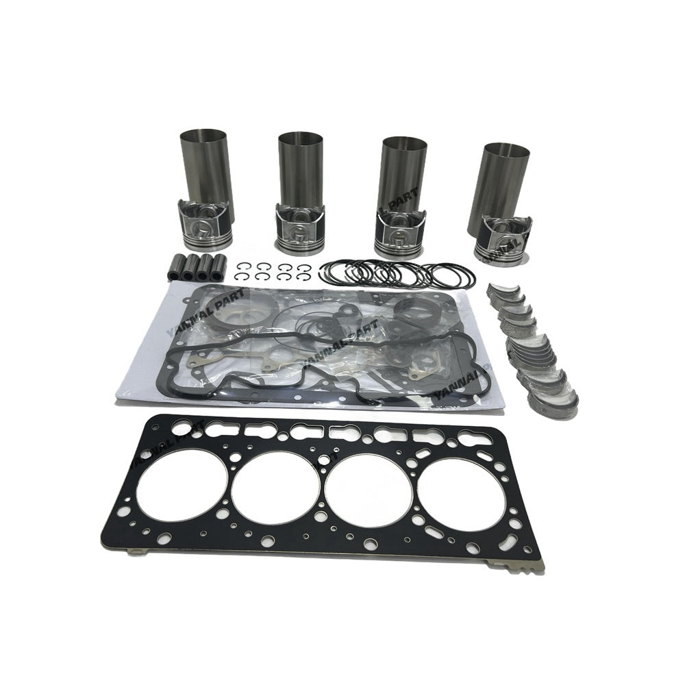V3600 Overhaul Rebuild Kit (Without Valves) Replacement For Kubota V3600 Engine Piston 1J530-21113