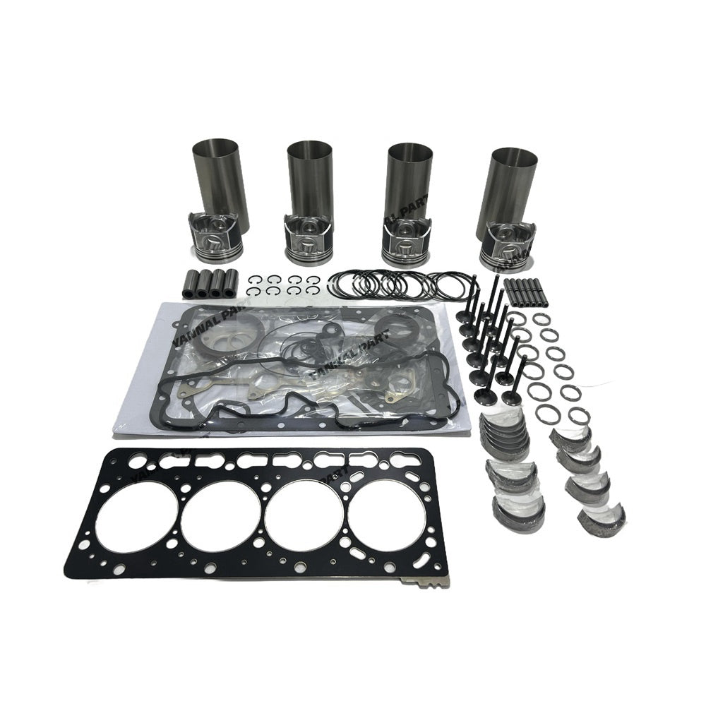 Overhaul Rebuild Kit For Kubota V3600 V3600-T V3600-E3B V3600-T-E3CB Engine Lincoln Electric Air Vantage 500 SAE500