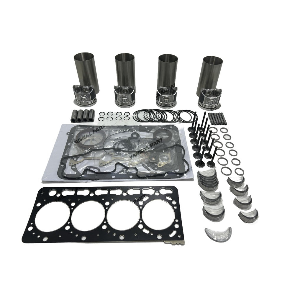 V3600 Overhaul Kit Engine Replacement Parts For Kubota V3600 V3600-T V3600-E3B Engine Rebuild Kit Thomas T-320 T-255 T-250 Skid Steer