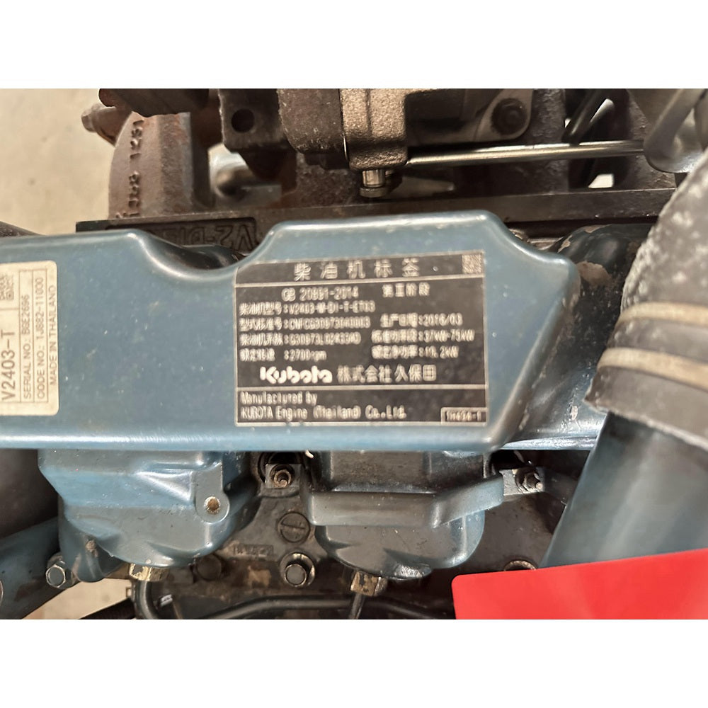 V2403-T Diesel Engine Assembly BGE2696 2700RPM 49.2KW Fit For Kubota Engine