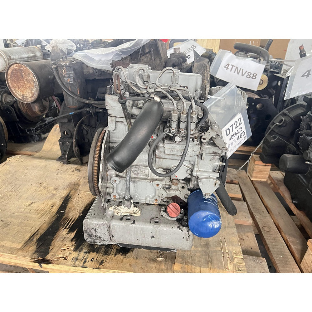 D722 Diesel Engine Assembly 4DE6503 Fit For Kubota Engine