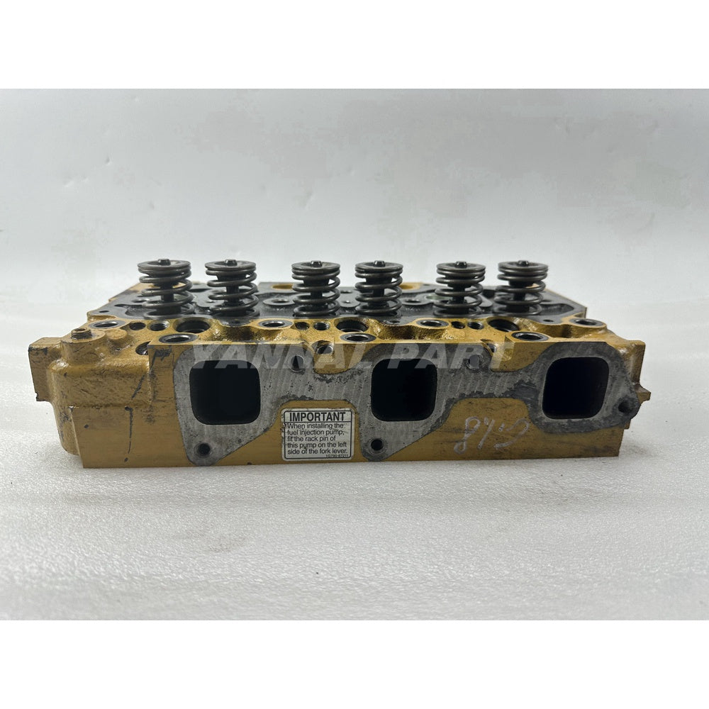 Cylinder Head With Valves For Caterpillar C1.8-DI Engine