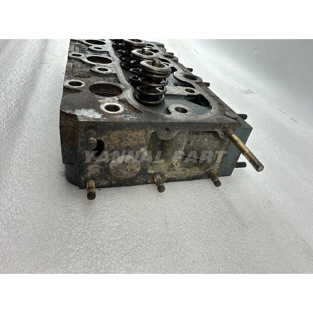 Cylinder Head With Valves For Kubota D750 Engine