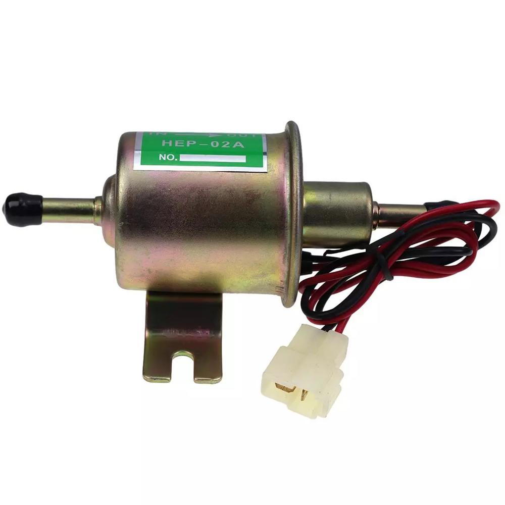 New 12V Electric Fuel Pump Universal Low Pressure Gas 4-6psi Fit For HEP-02A HEP02A