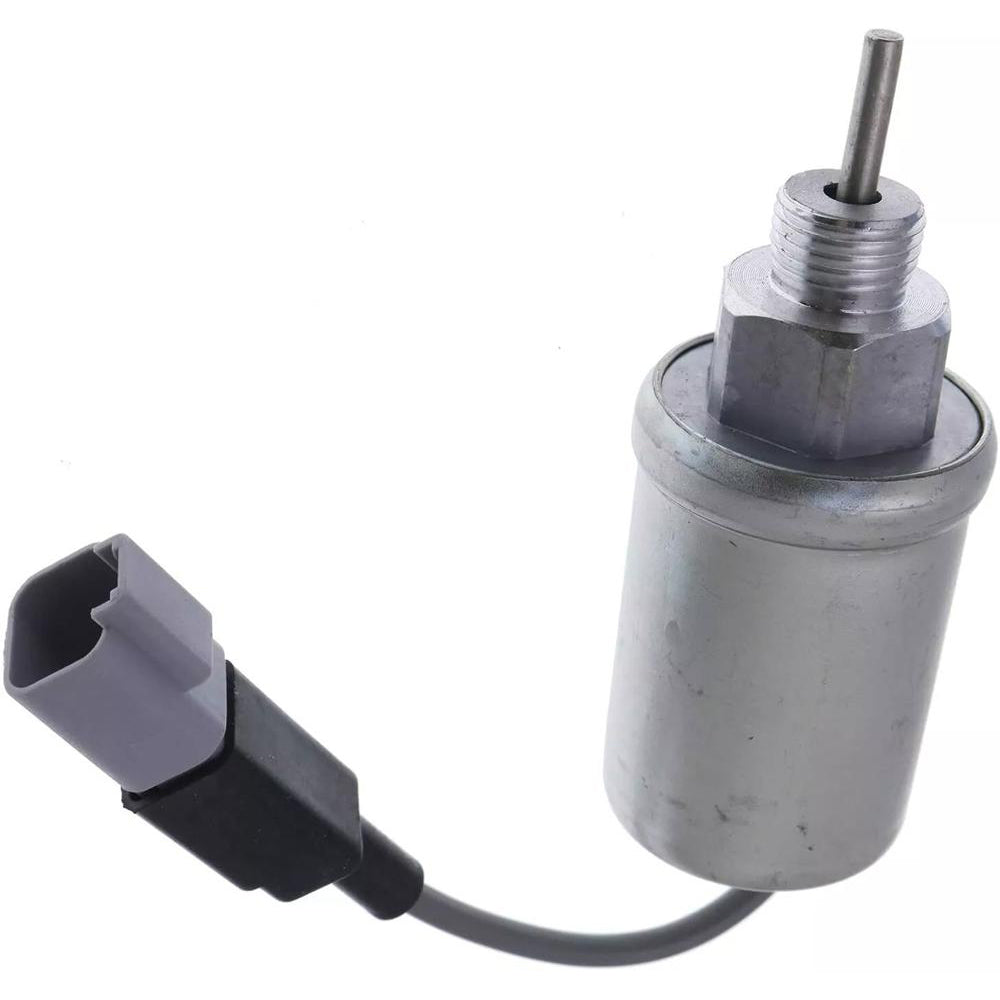 12 Vdc Shutoff Solenoid Fit For Cat Skid Steer Loader 232 232B 242 242B