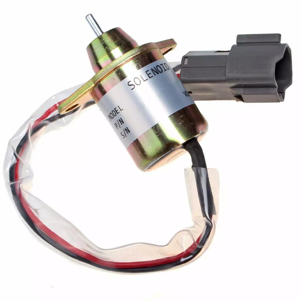 NEW Fuel Shut Off Solenoid Fits Yanmar John Deere Tractor Generator 12V