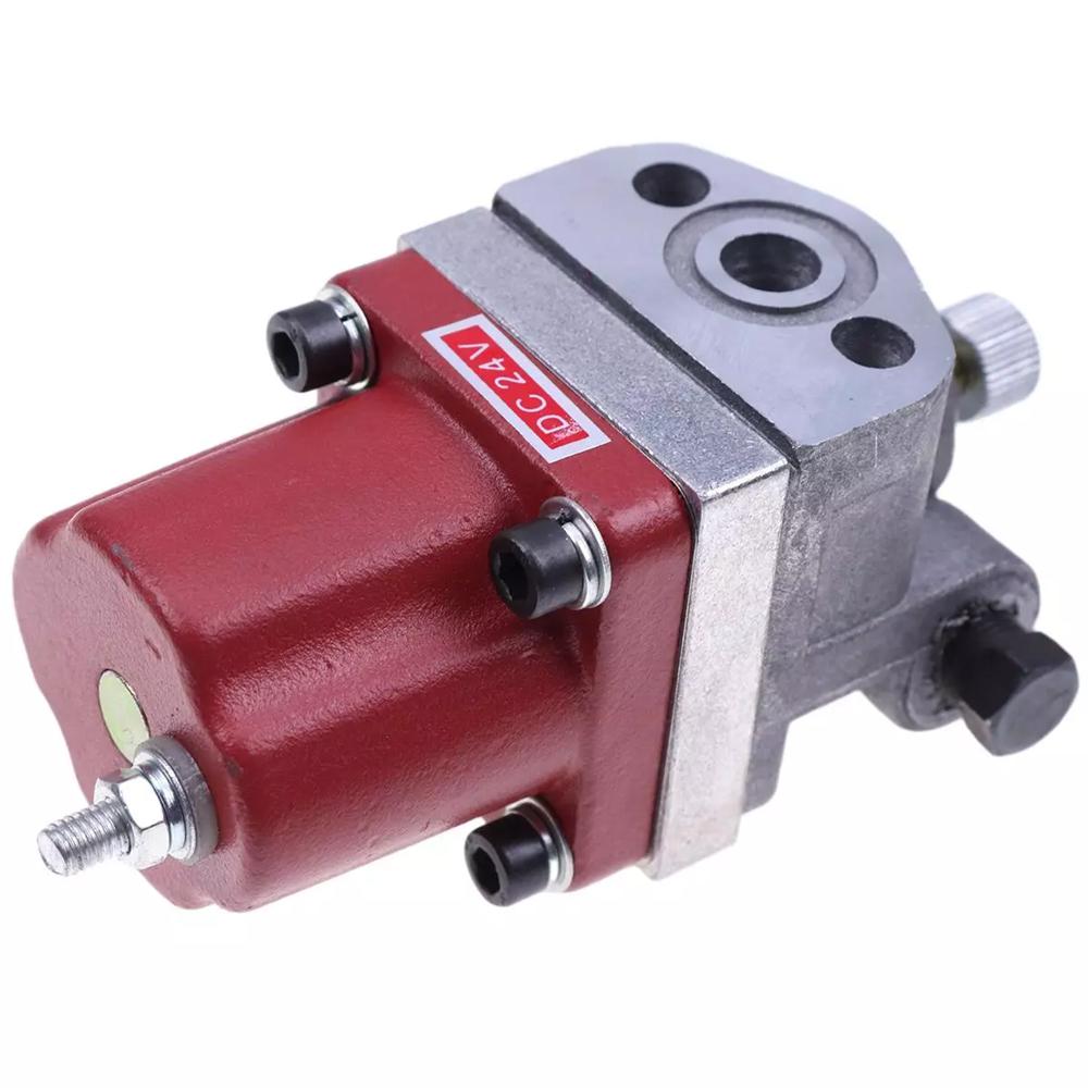 24V Fuel Shutoff Solenoid Valve Fit For Cummins NTA855 & N14 855 3018453