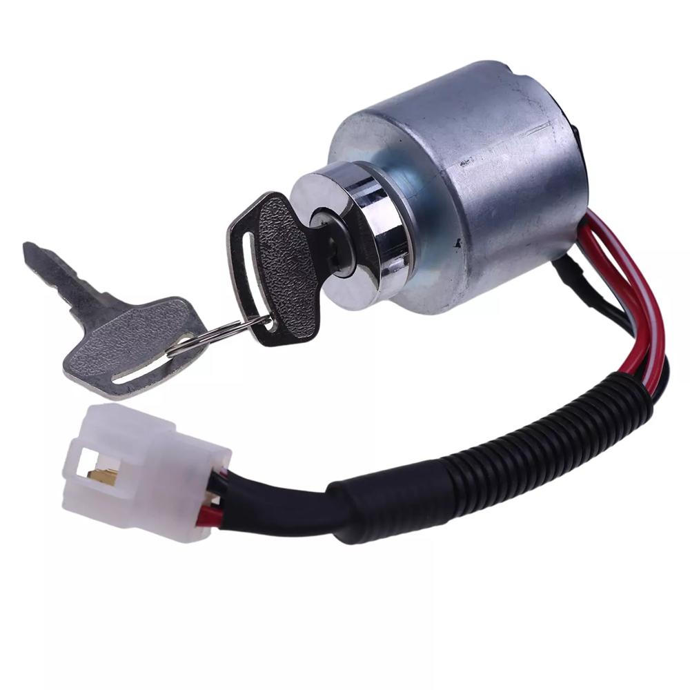 Fit For Kubota G1700 G1800 G1900 G2460 TG1860 ZD18 ZD21 Ignition Switch w/2 Key