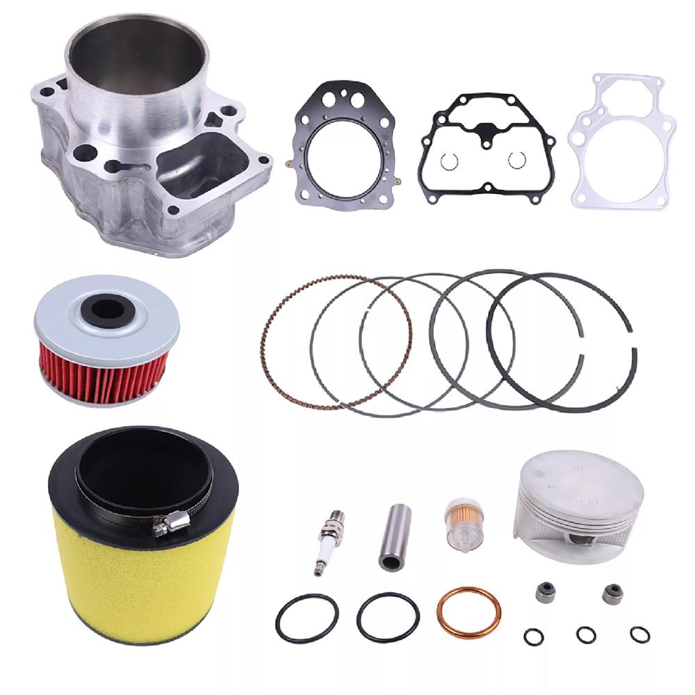 Top End Kit Cylinder Piston Gasket Fit For Honda TRX500 Fit Foreman Pioneer Rubicon 500