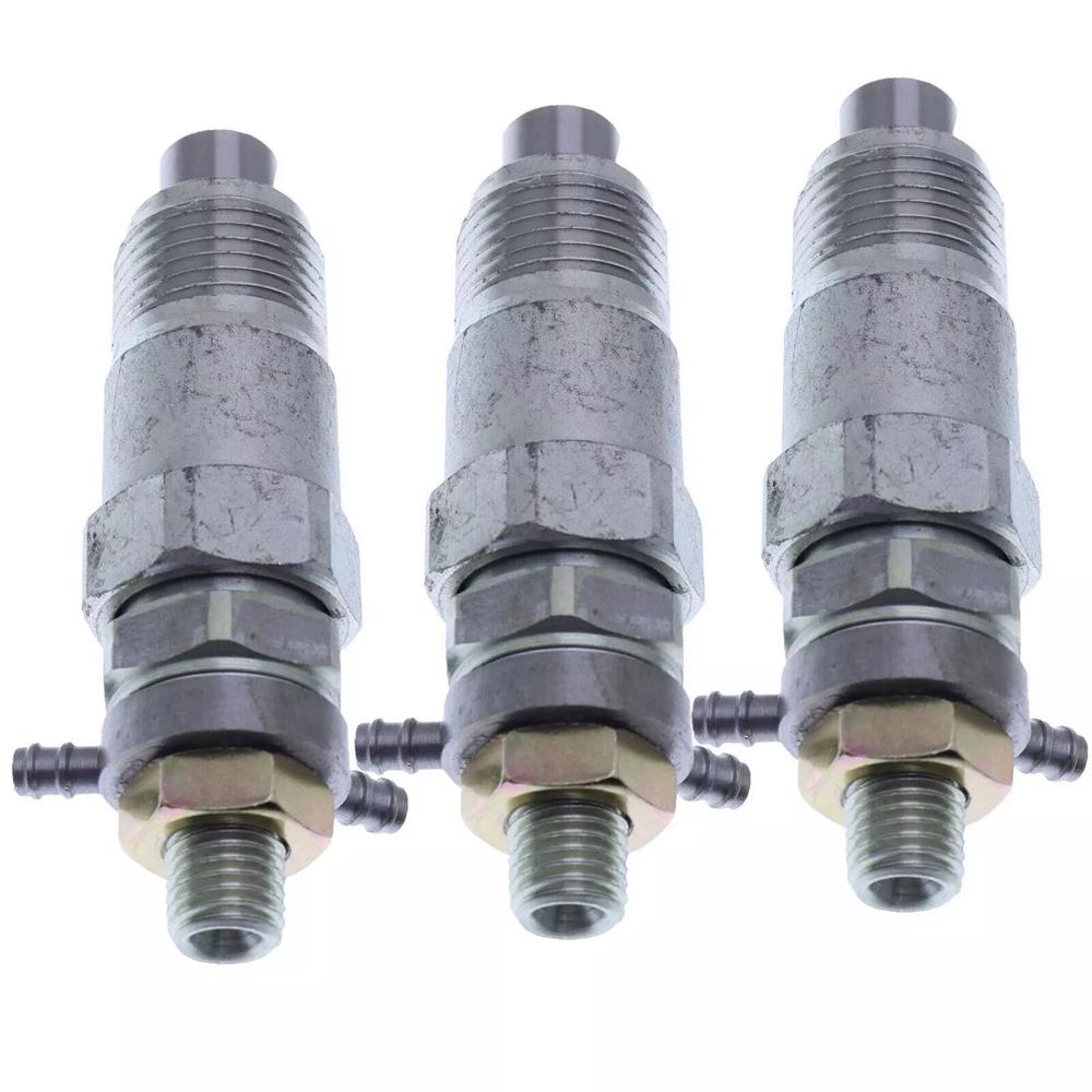 3X Fuel Injector Fit For Kubota B6100E B6100D B6200D B6200HSTE B7100HST B7200D B8200