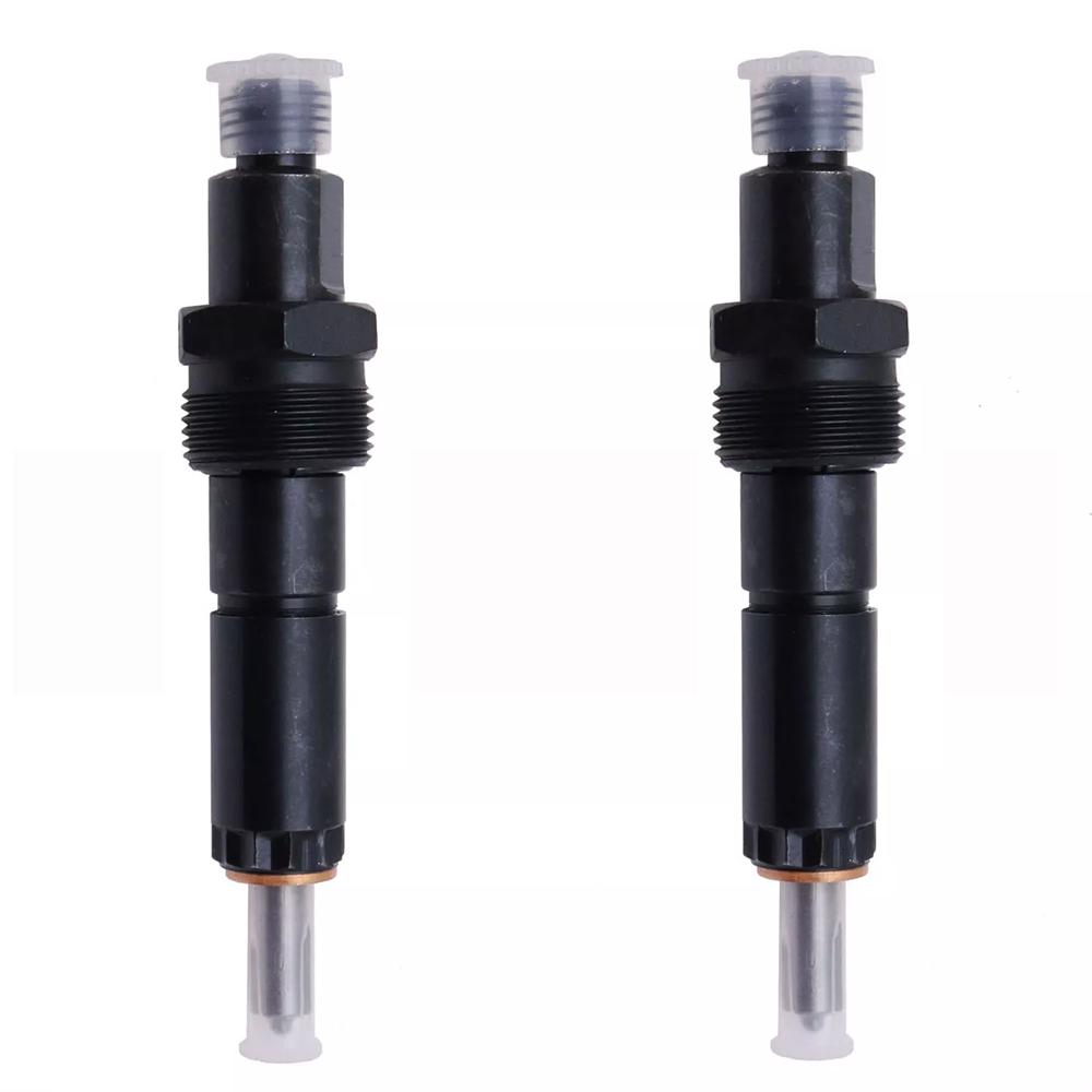 2 PCS Fuel Injector Fit For Case-IH Skid Steer 1840 1845C Backhoe 580 Super K 680L