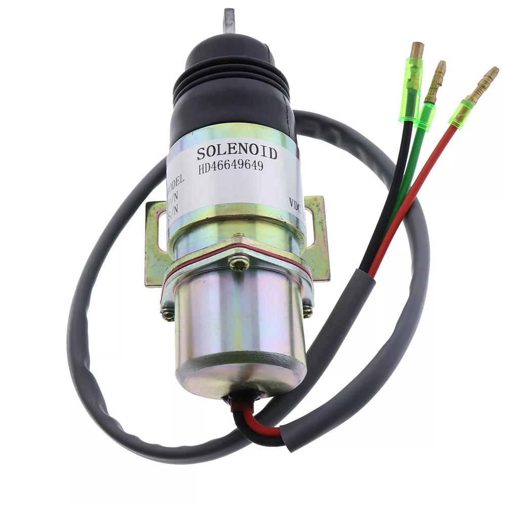 894453-3411 MV1-58 Stop Solenoid 12VDC 8-94453341-0 Fit For Hitachi Isuzu Engine