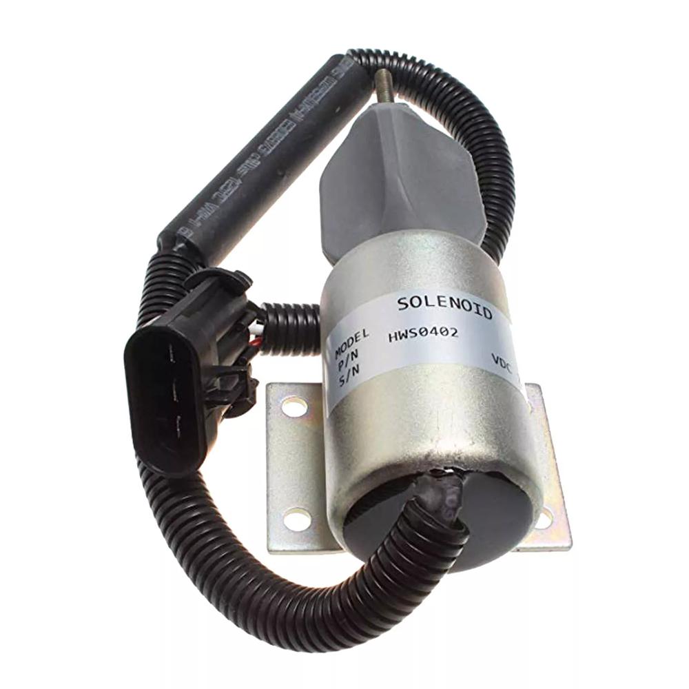 Fuel Solenoid 12V Fit For Ingersoll-Rand SD-105DX, SD-77DX-TF, DD-70, SD-70D-TF