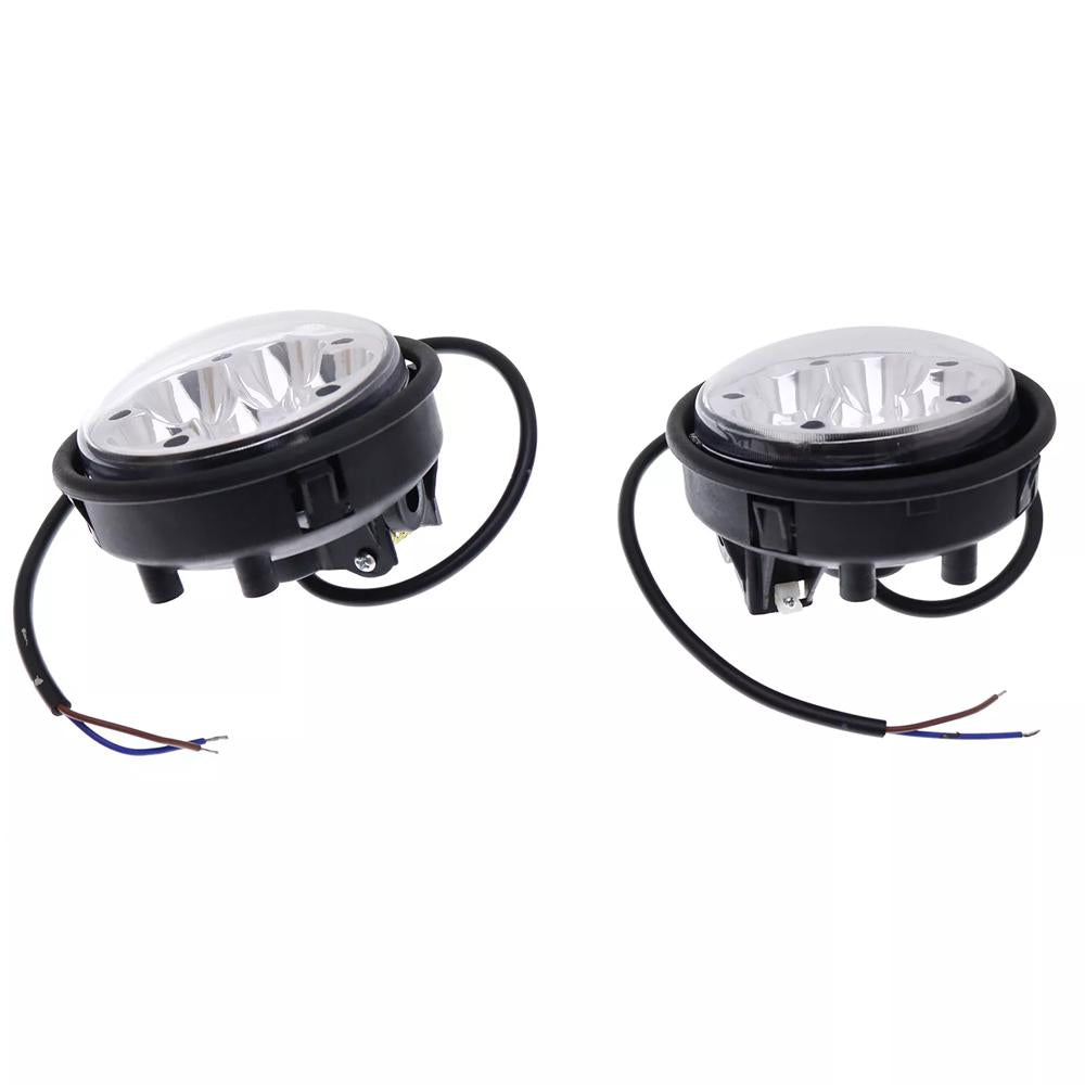 Fit For Freightliner Columbia (05-10) Pair Led Fog Light New Style Very Very Bright