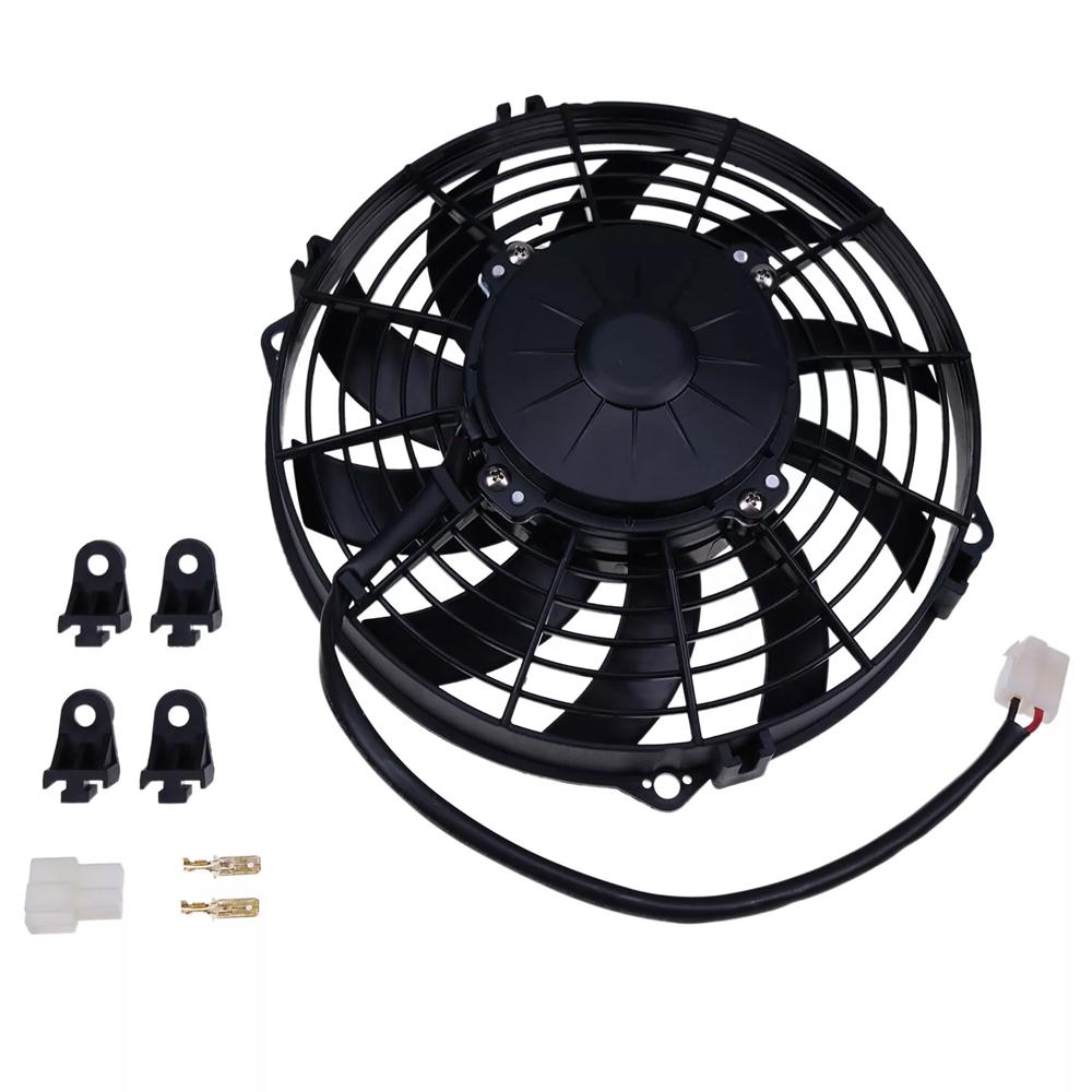 24V Electric Cooling Radiator Fan Blower 30100336 Fit For SPAL VA07-BP12/C-58A