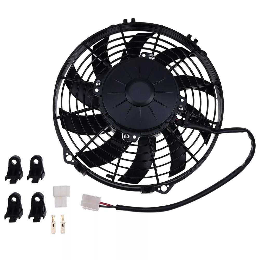 24V Electric Cooling Radiator Fan Blower 30100344 Fit For SPAL VA07-BP7/C-31A