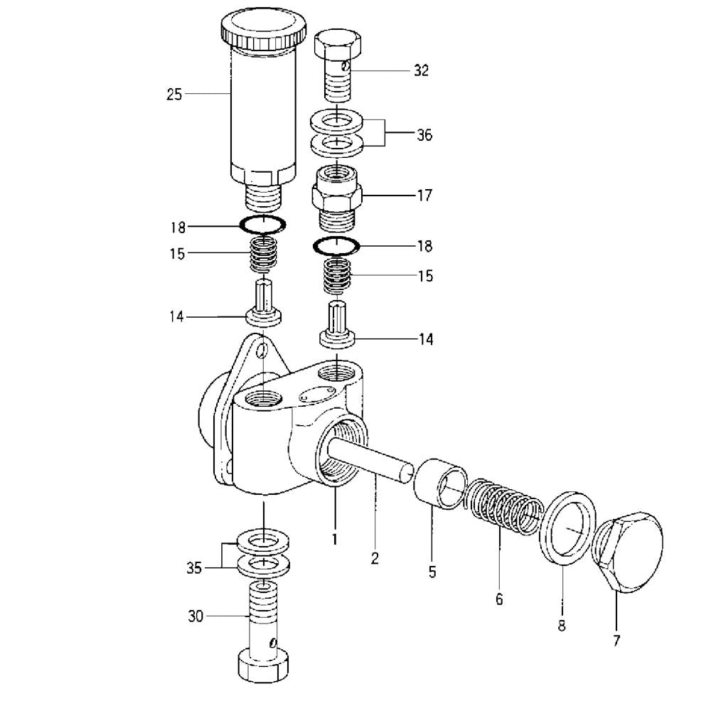 Feed Pump 105220-7260 Replace ZEXEL 1052207260