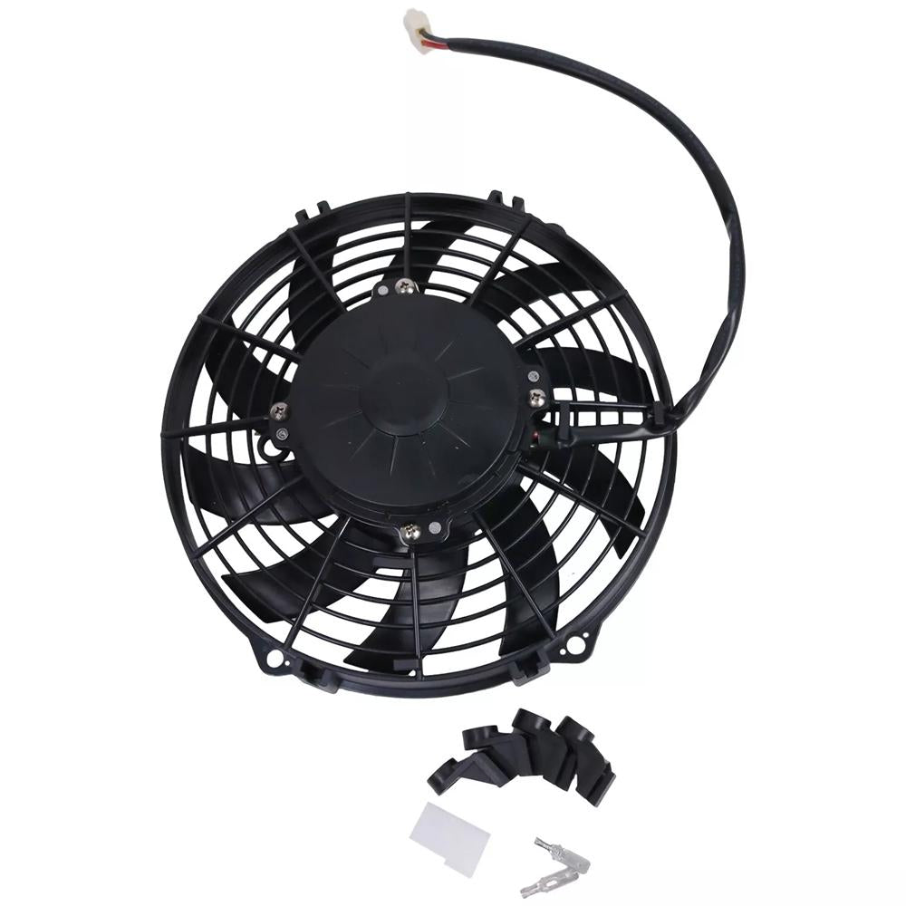 12V Electric Cooling Radiator Fan Blower 30100338 Fit For SPAL VA07-AP7/C-31A