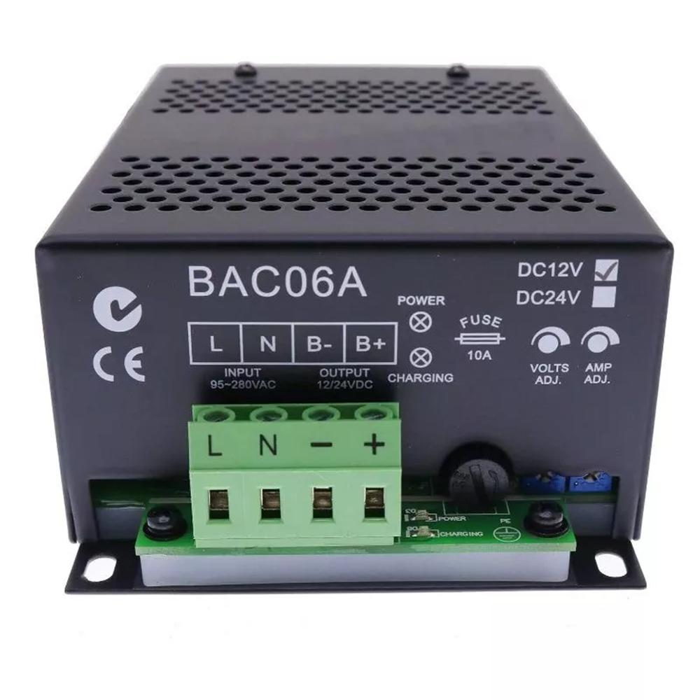 Generator Battery Charger BAC06A-12V Fit For Smartgen BAC-06 12V BAC06 BAC-06A