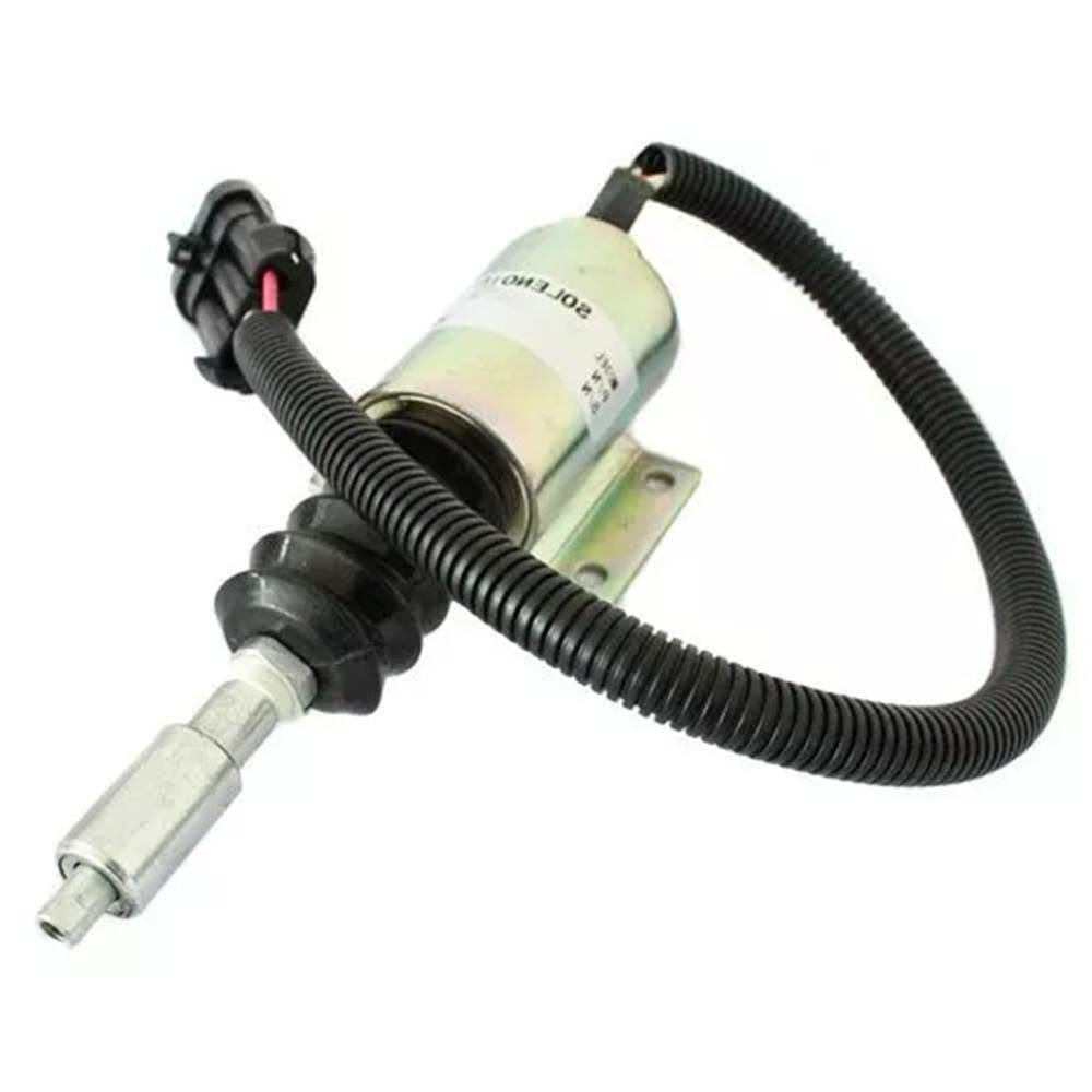 12V Fuel Injection Solenoid 1813868C1 Fit For International DT360 DT466 Navistar