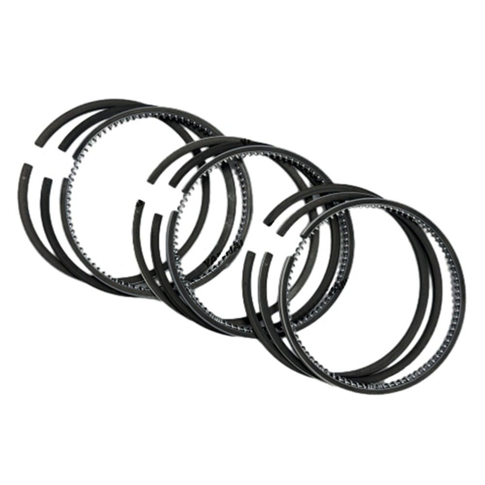 3 PCS Piston Ring 15901-21052 Fit For Kubota D905 Engine