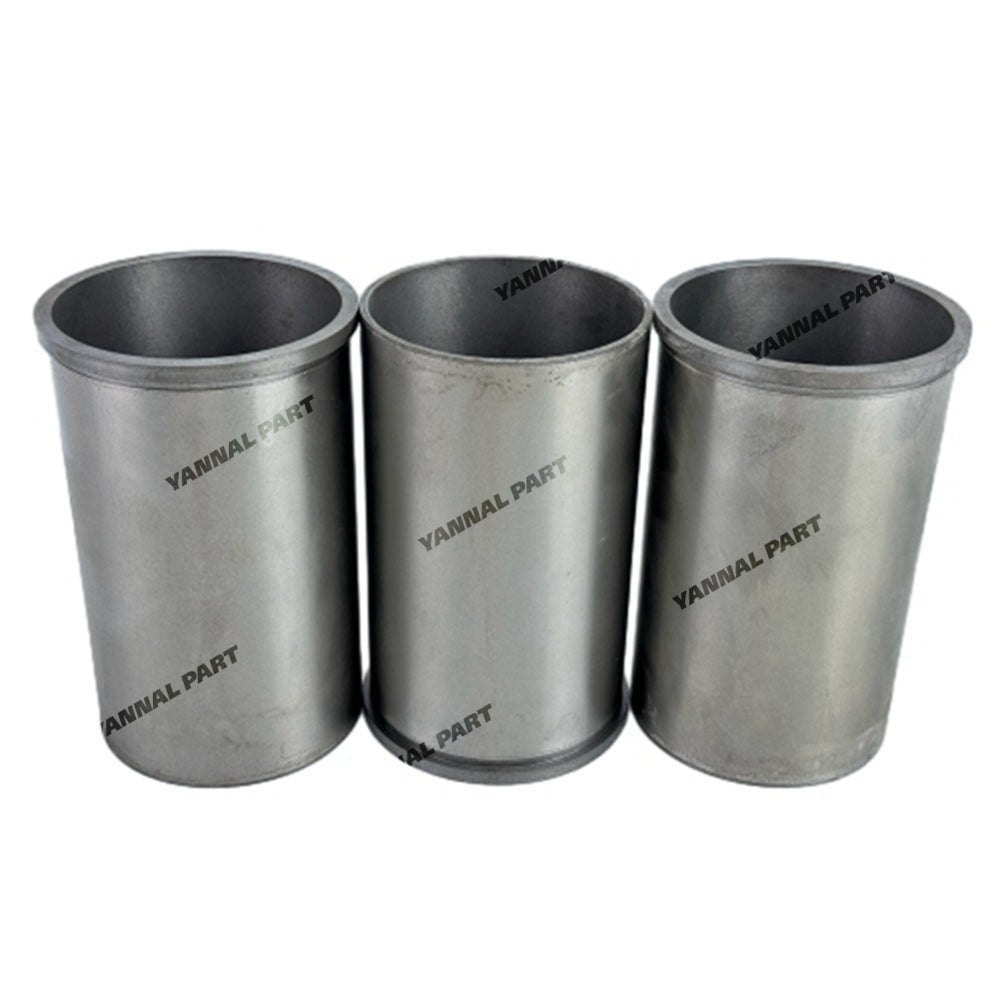 3 PCS Cylinder Liner Fit For Komatsu 3D84 Engine